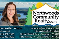 Lakefront homes, waterfront lots, lakeside cabins, off water houses, hunting land, commercial property, and all MLS listings for sale in Northern Wisconsin. Call Northwoods Community Realty for all your real estate needs. Whether you’re a first time home buyer or you’re looking for a vacation home from Lake Nokomis to Lake Minocqua, call Tomahawk’s leading real estate office or visit NorthwoodsCommunityRealty.com.